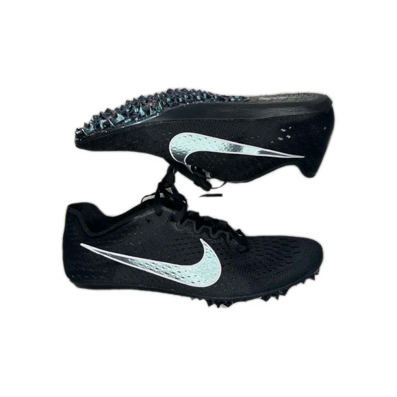 Nike Zoom Victory Elite 2 Black Indigo Fog Track Running Spikes NWOT Sz 13 #453 - Picture 2 of 11
